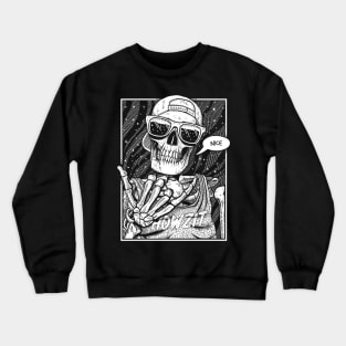Nice - Cool Bones Skeleton Crewneck Sweatshirt